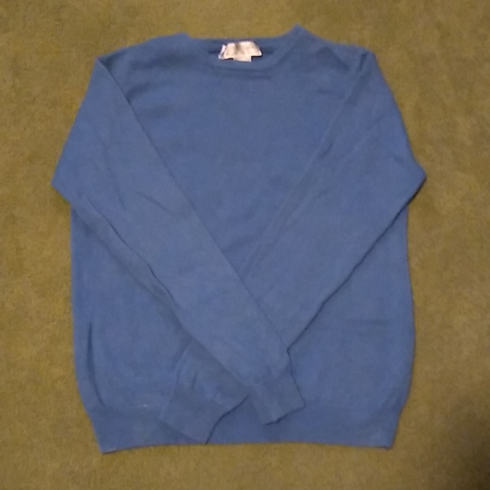 Blue Cashmere Sweater